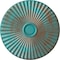 Ekena Millwork Shakuras Ceiling Medallion (For Canopies up to 5 1/2"), 29 1/2"OD x 2"P, Copper Green Patina CM30SHCGS - alternate 1